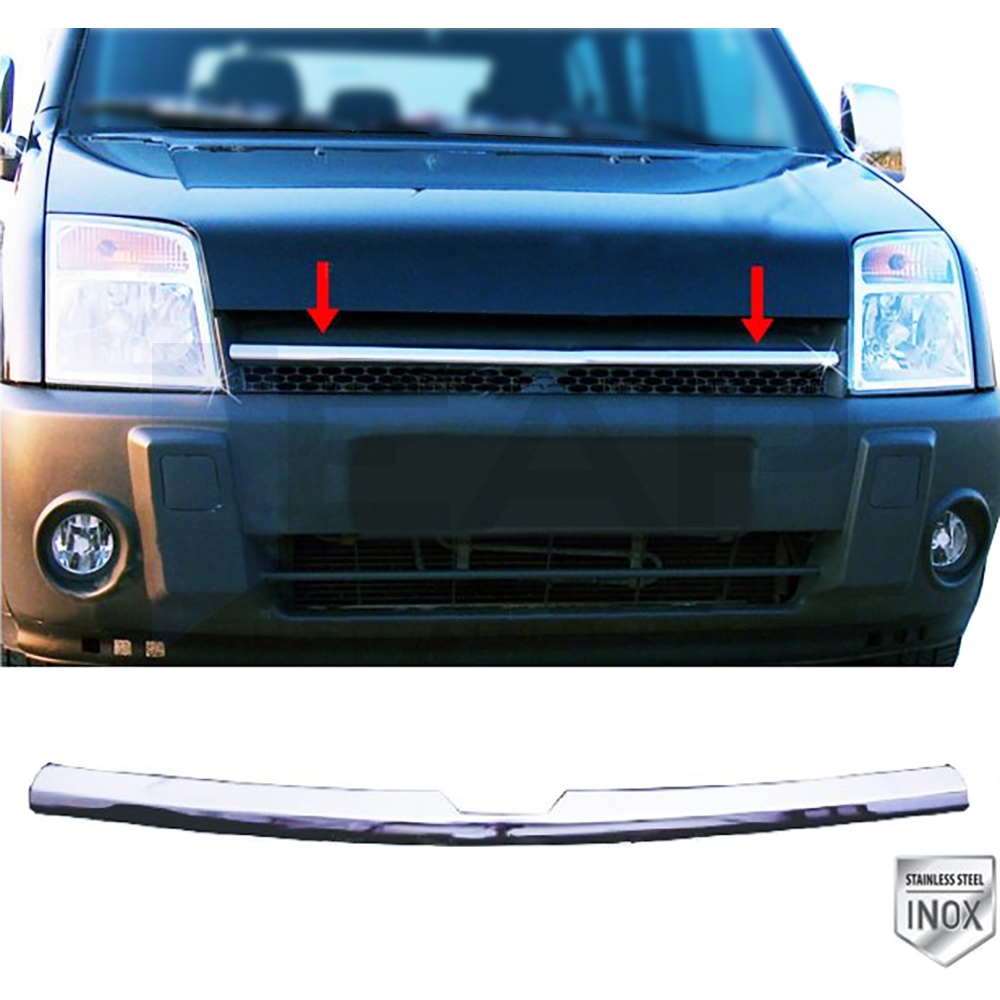 Front Grille - 1 Pcs - Stainless Steel