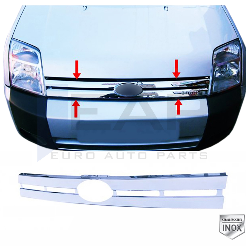 Front Grille - 1 Pcs - Stainless Steel