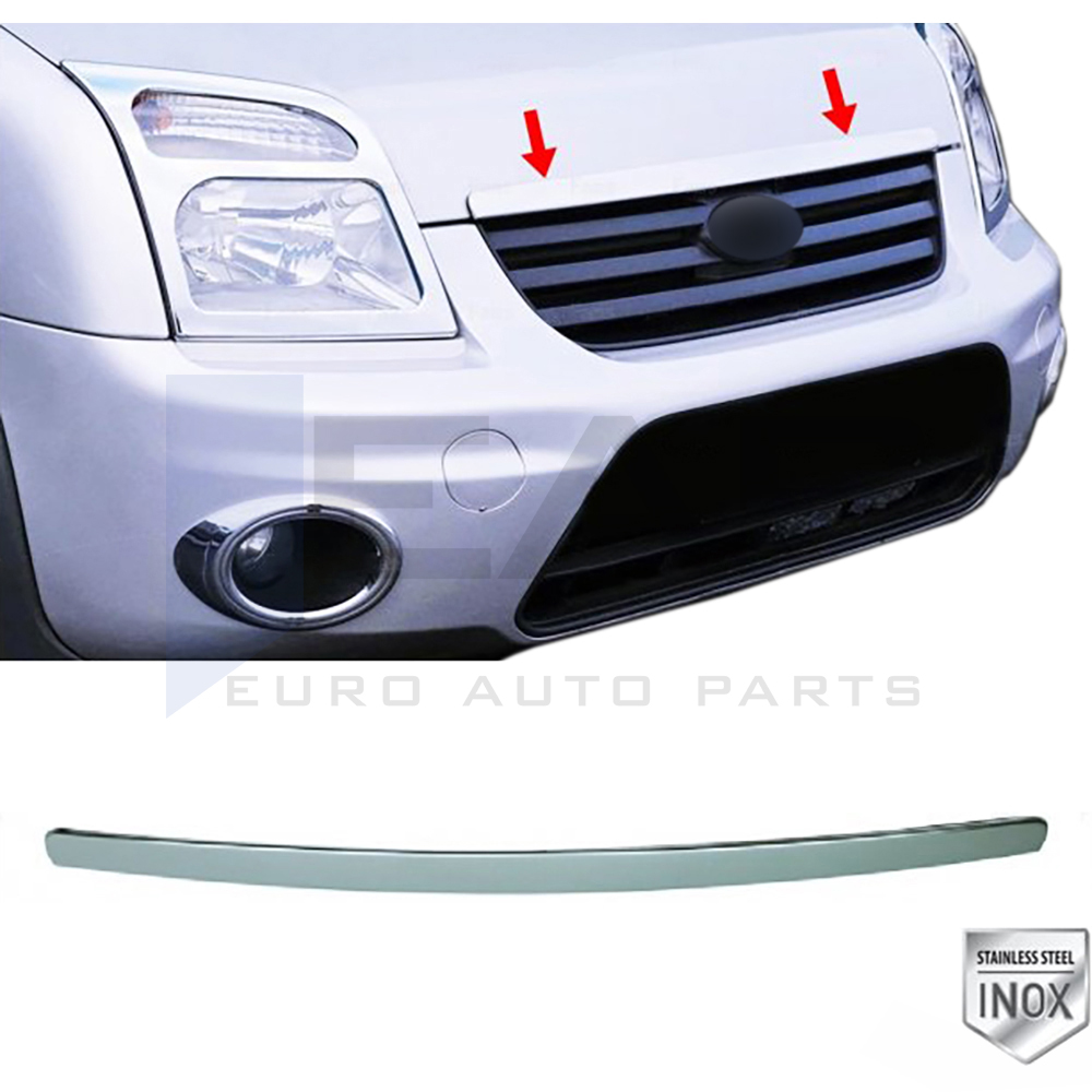 Front Hood Lid Cover - 1 Pcs - Stainless Steel