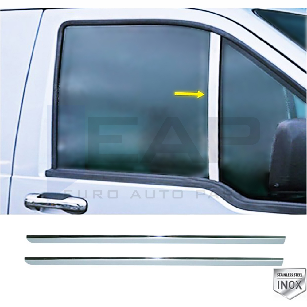 Door Post Set - 2 Pcs - Stainless Steel