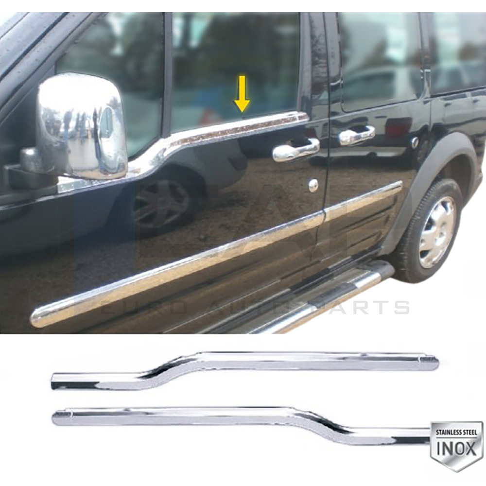 Window Frame Garnish - 2 Pcs - Stainless Steel