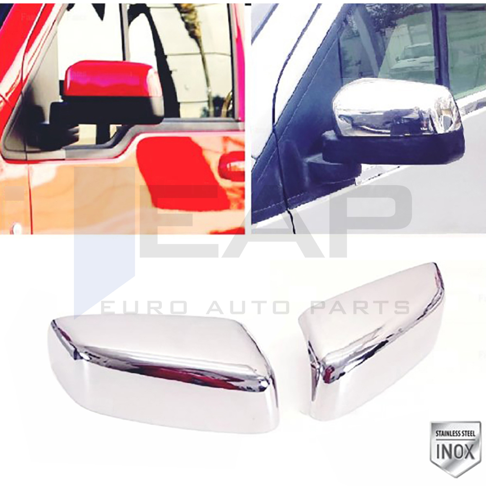 Mirror Cover - 2 Pcs - Stainless Steel