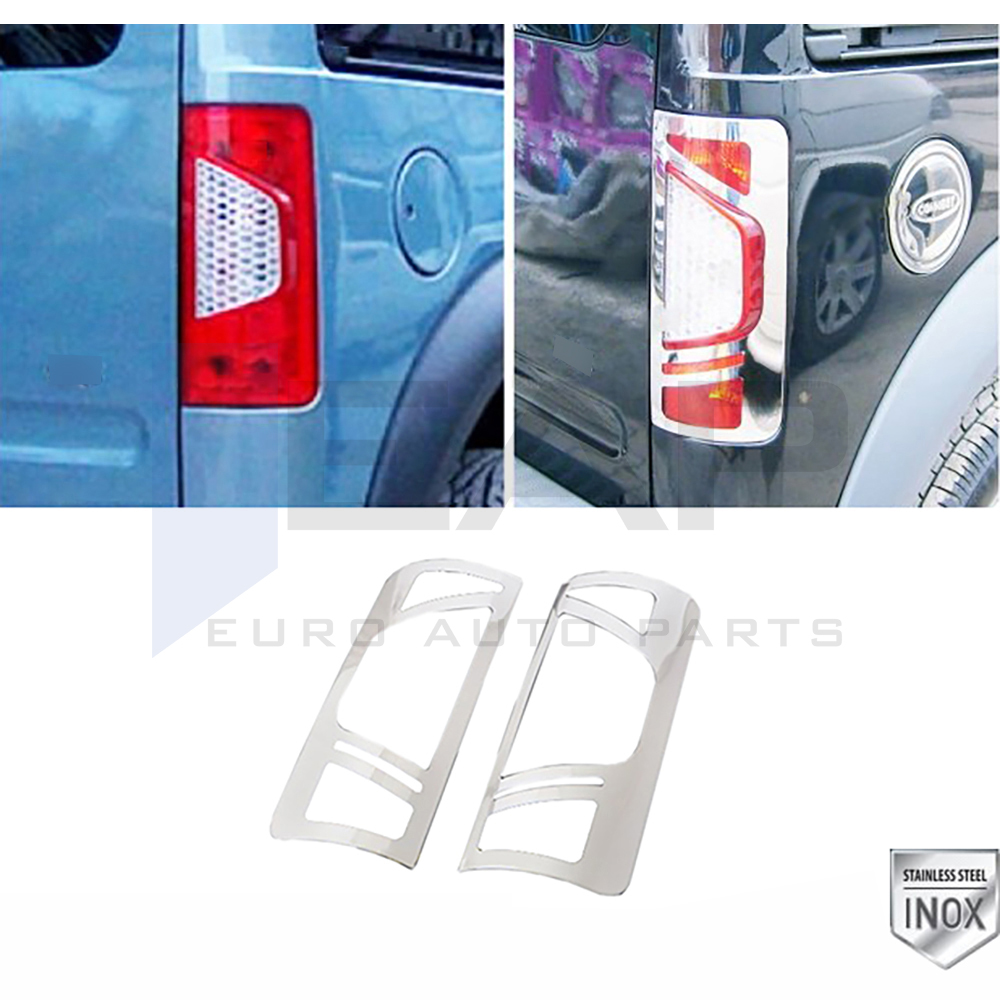 Tail Light Frame - 2 Pcs - Stainless Steel