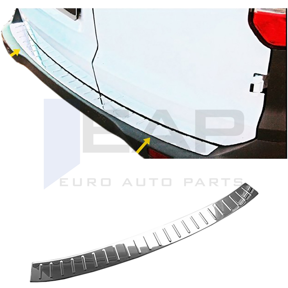 Rear Bumper Protector - Stainless Steel