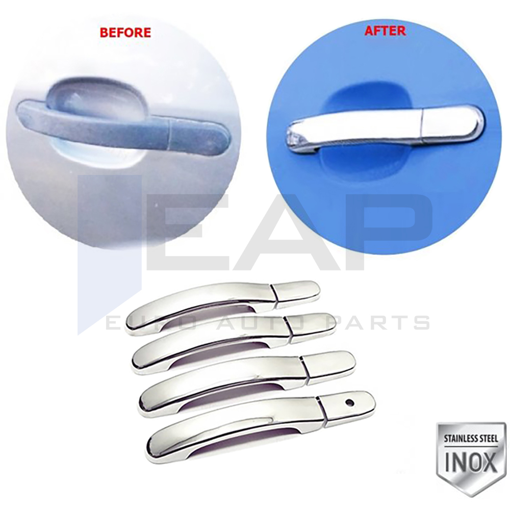 Door Handle Cover - 4 Doors - Stainless Steel