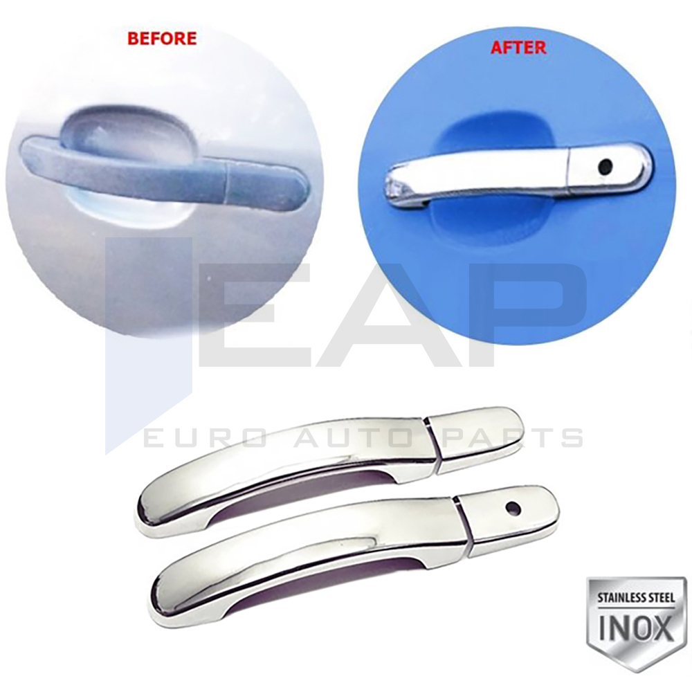 Door Handle Cover - 2 Doors - Stainless Steel