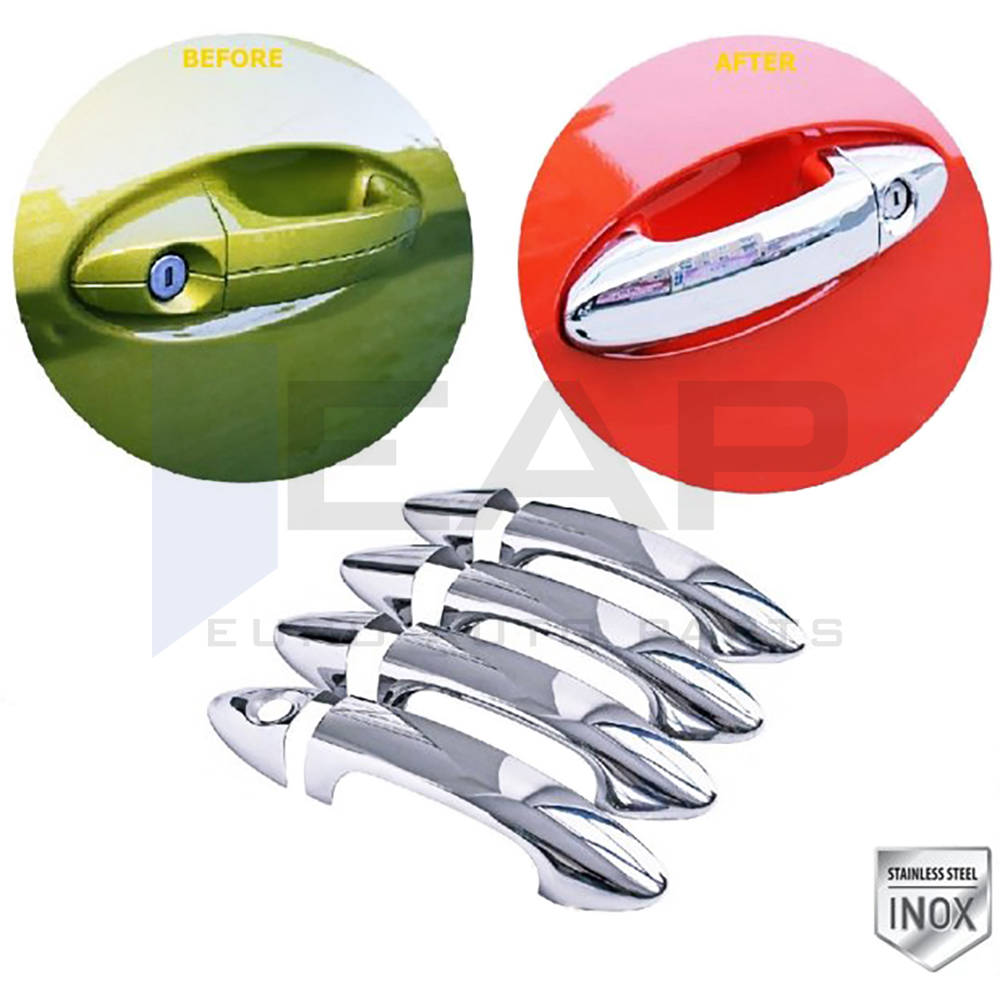 Door Handle Cover - 4 Doors - Stainless Steel