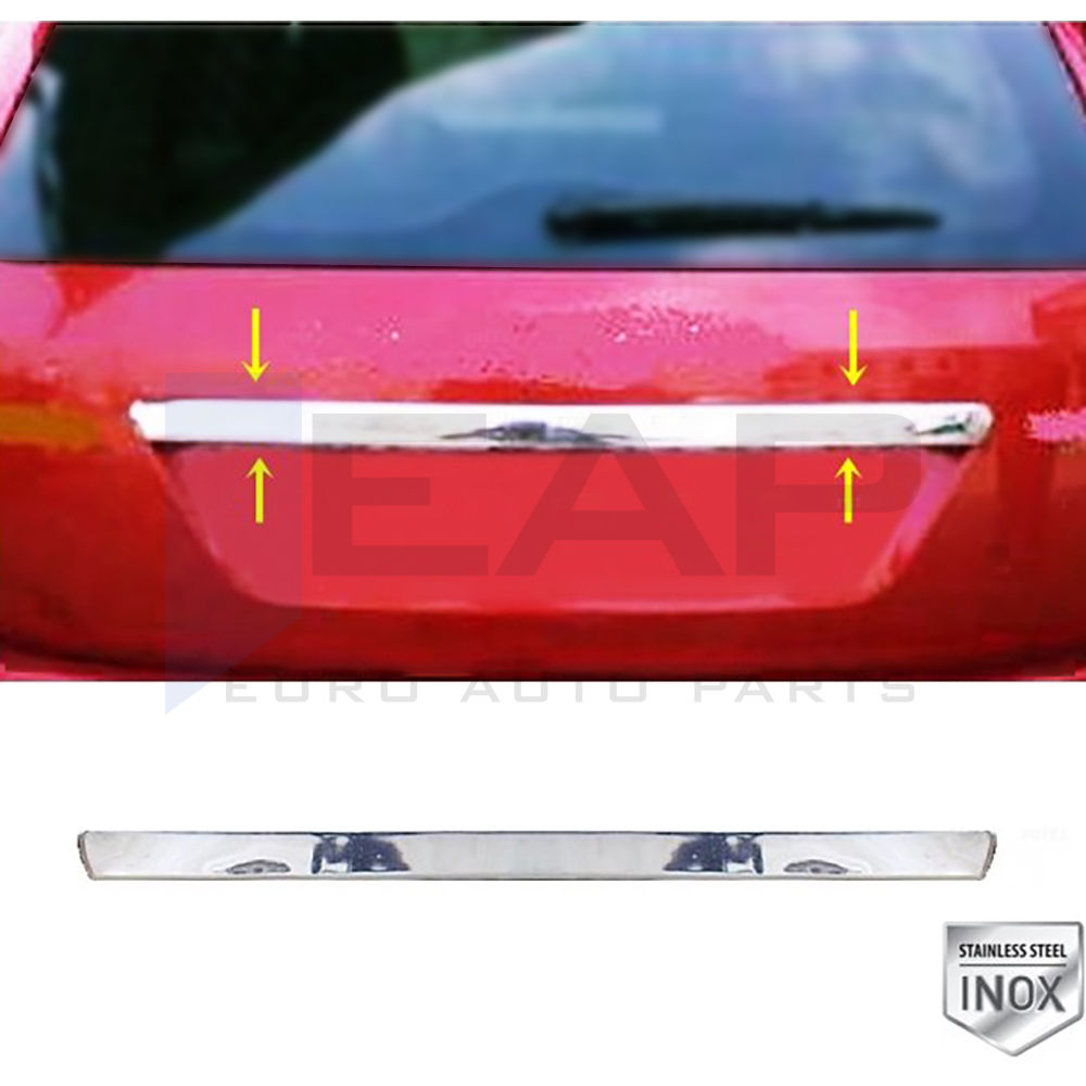 Trunk Lid Trim - Stainless Steel