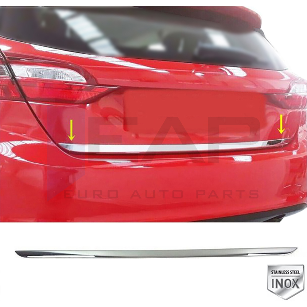 Trunk Lid Trim - Stainless Steel