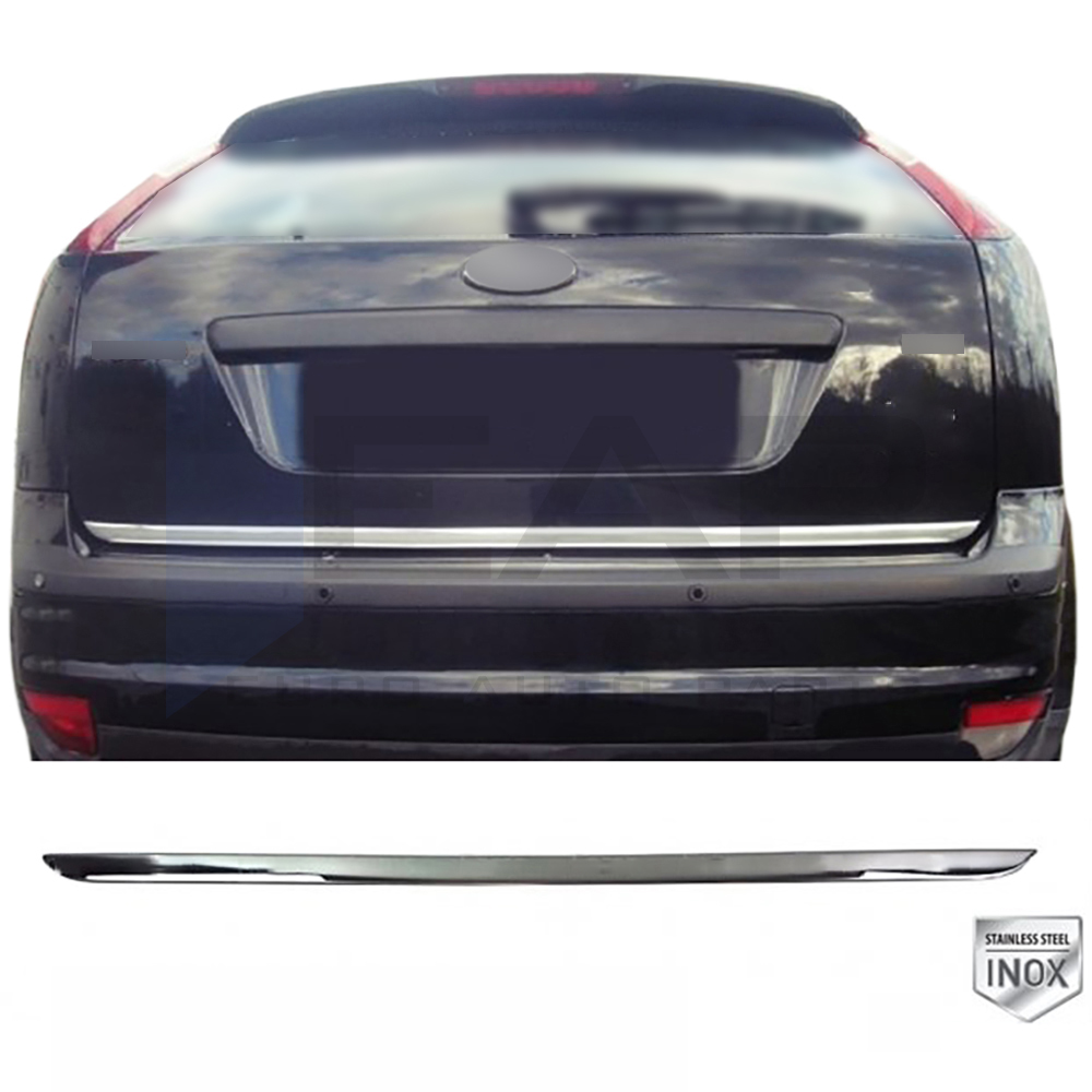 Trunk Lid Trim - Hb - Stainless Steel