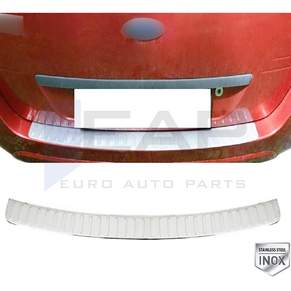 Rear Bumper Protector - Stainless Steel