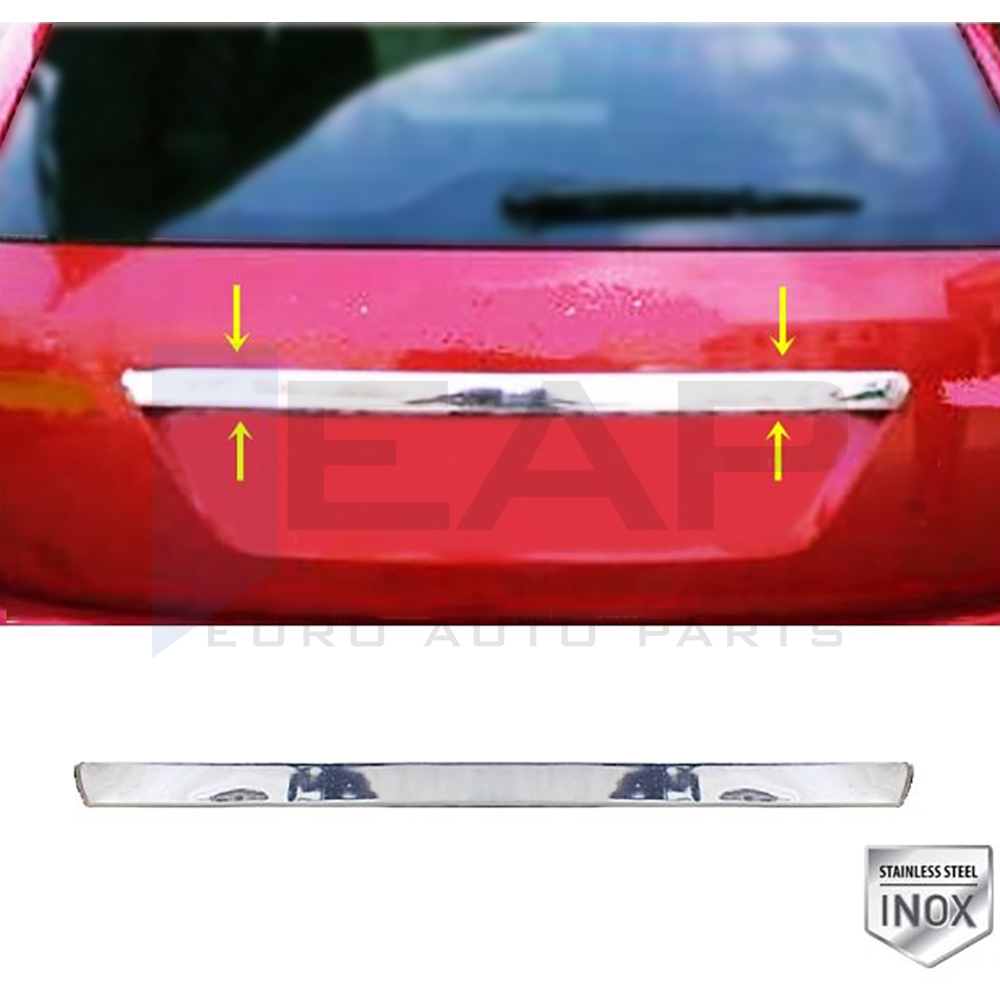 Trunk Lid Trim - Stainless Steel