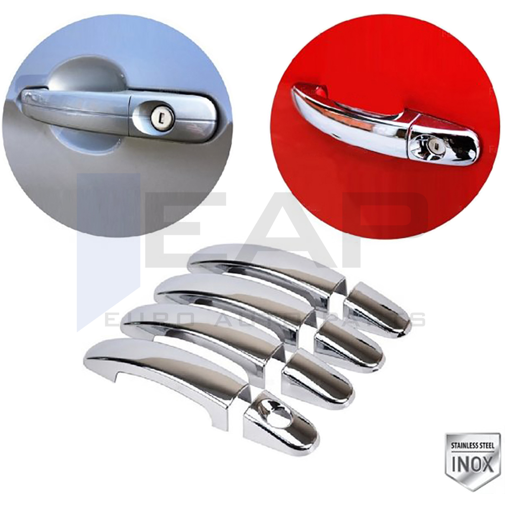 Door Handle Cover - 4 Doors - Stainless Steel