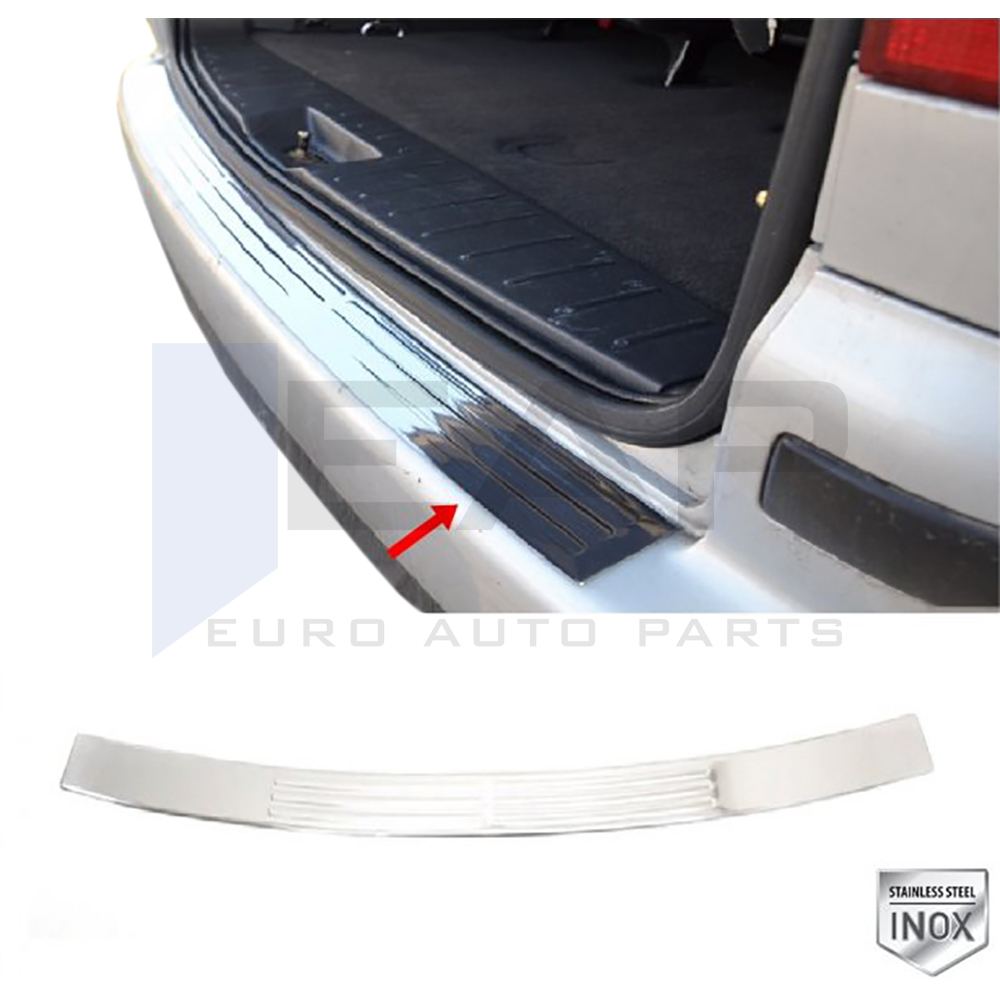 Rear Bumper Protector - Stainless Steel