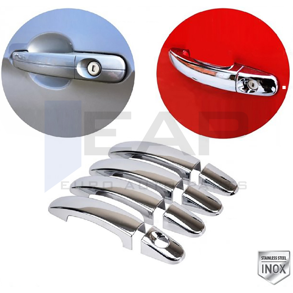 Door Handle Cover - 4 Doors - Stainless Steel