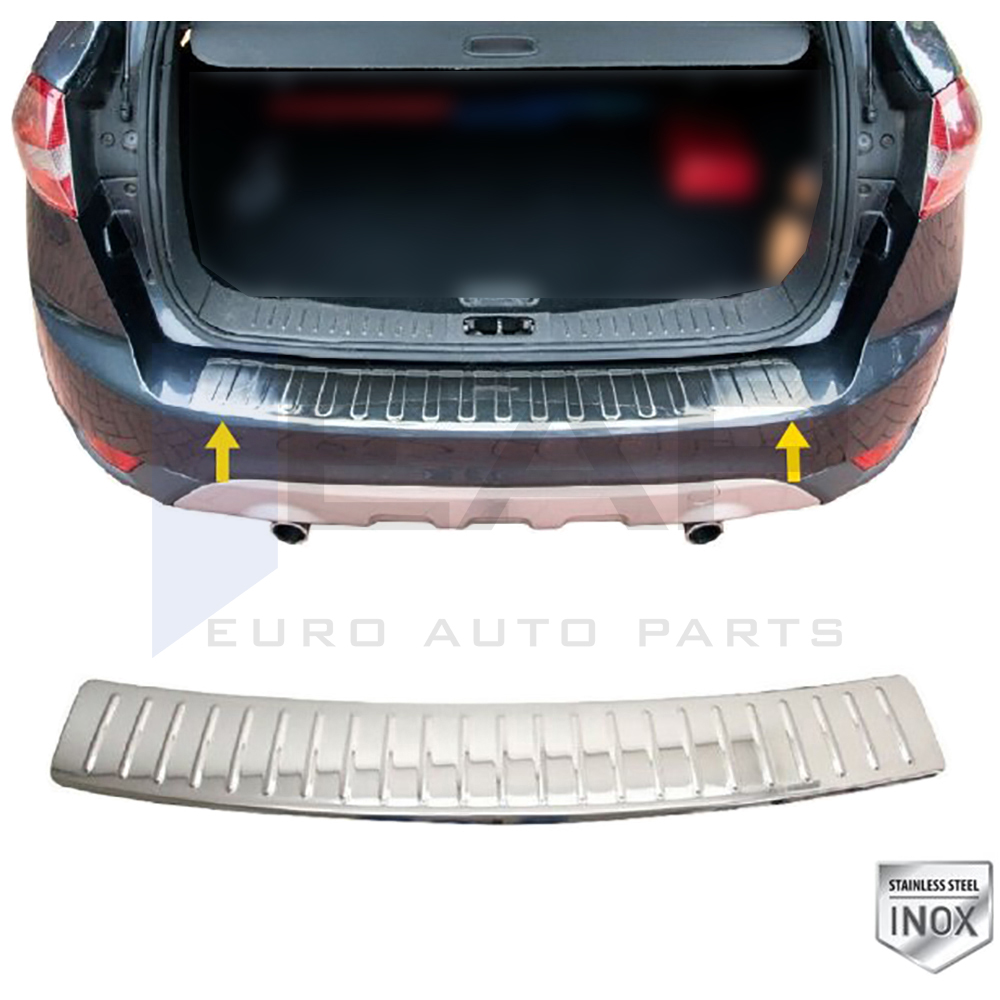 Rear Bumper Protector - Stainless Steel