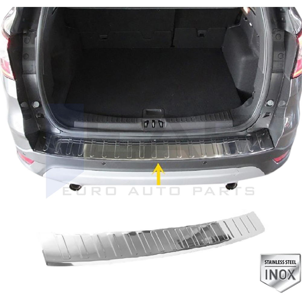 Rear Bumper Protector - Stainless Steel