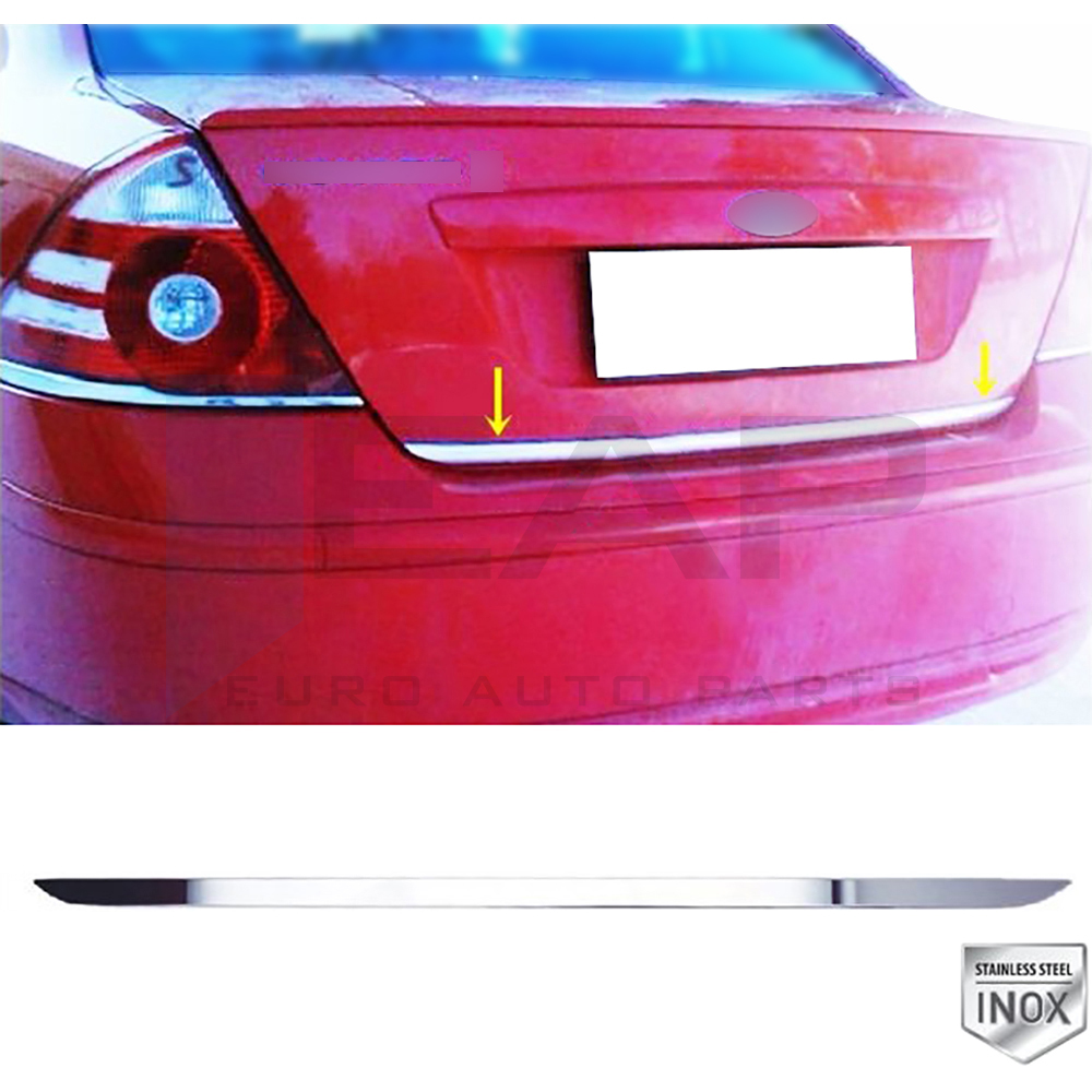Trunk Lid Trim - Stainless Steel