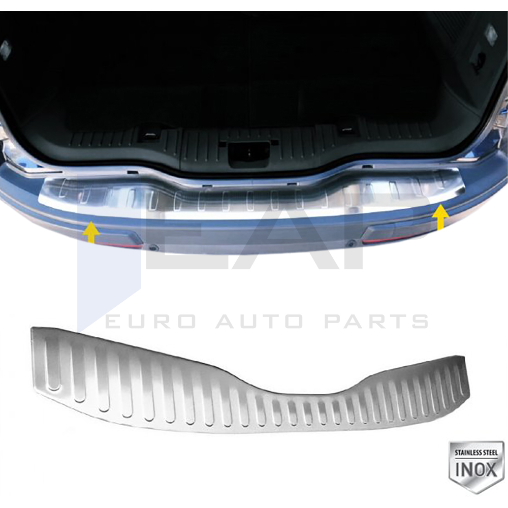 Rear Bumper Protector - Stainless Steel