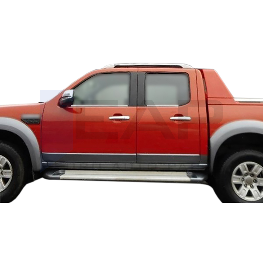 Window Frame Garnish - 4 Pcs - Stainless Steel