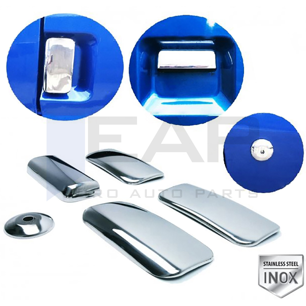 Door Handle Cover (Rear Double Door) - 4 Doors - Stainless Steel