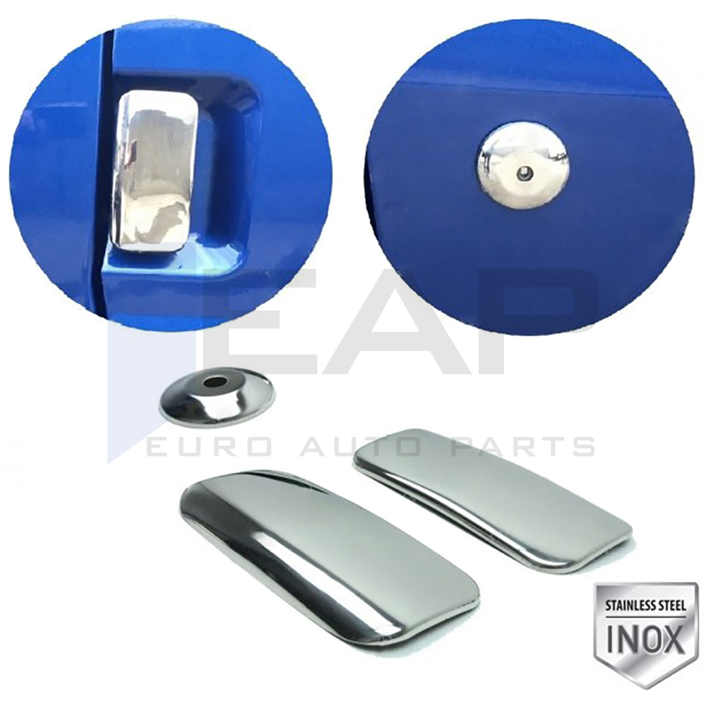 Door Handle Cover (Single Lock) - 2 Doors - Stainless Steel