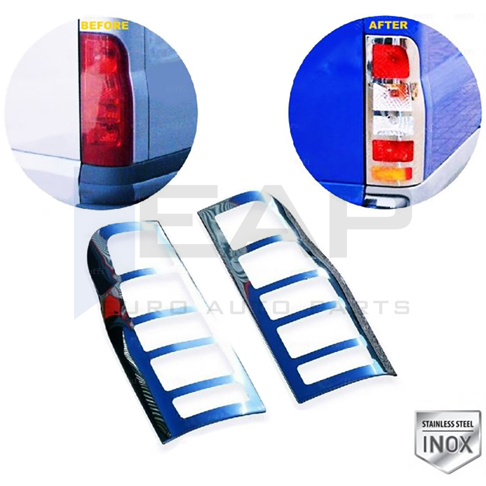 Tail Light Frame - 2 Pcs - Stainless Steel