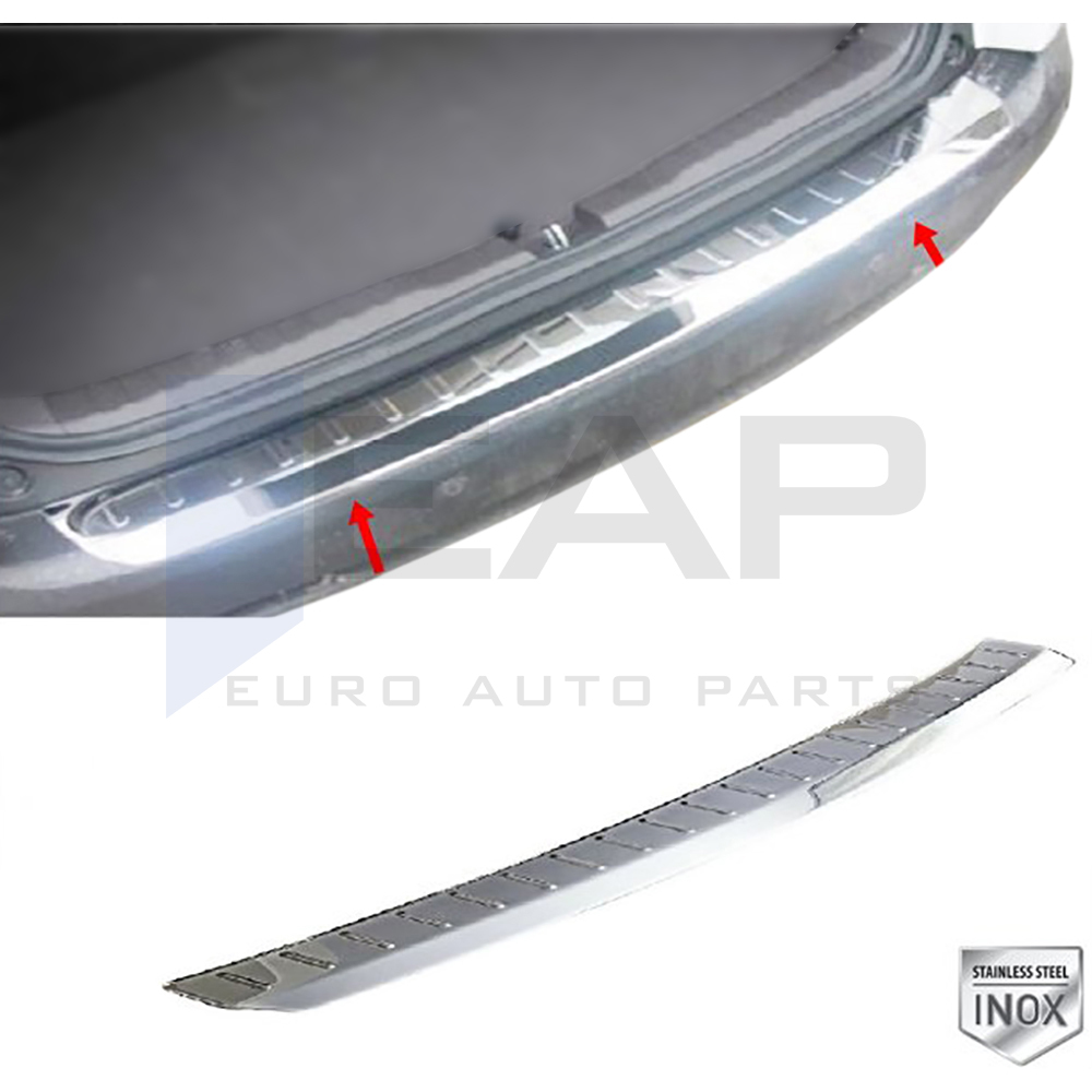 Rear Bumper Protector - Stainless Steel