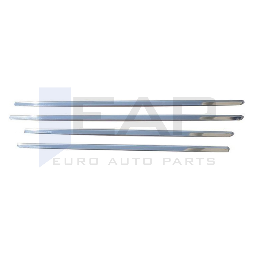 Window Frame Garnish - 4 Pcs - Stainless Steel