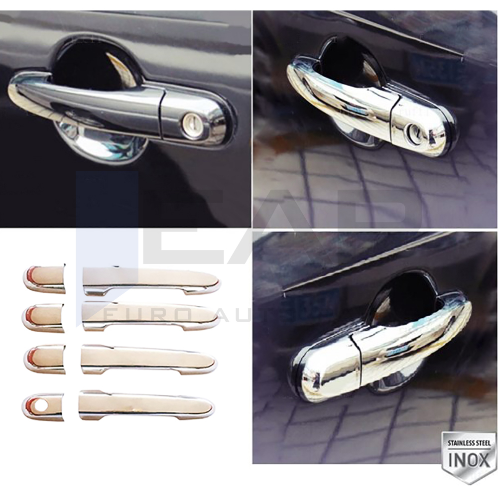 Door Handle Cover - 4 Doors - Stainless Steel