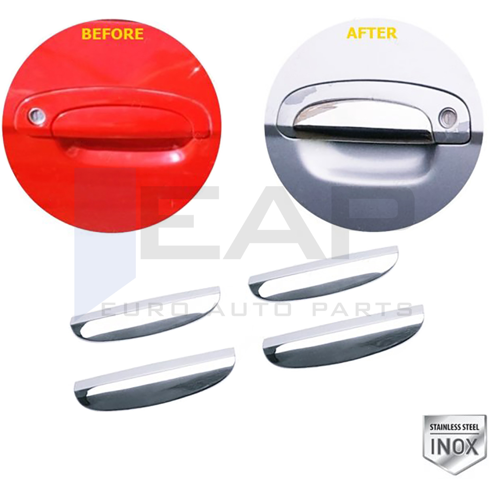 Door Handle Cover - 4 Doors - Stainless Steel