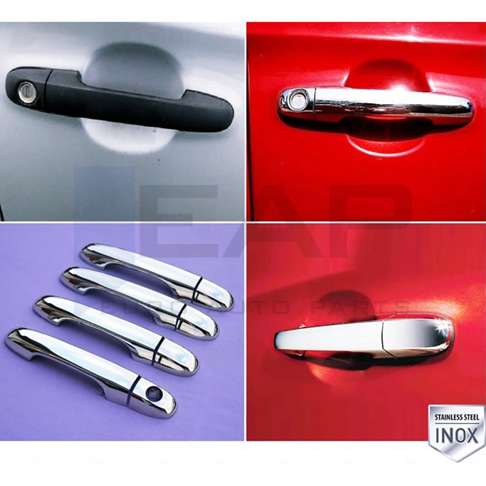Door Handle Cover - 4 Doors - Stainless Steel