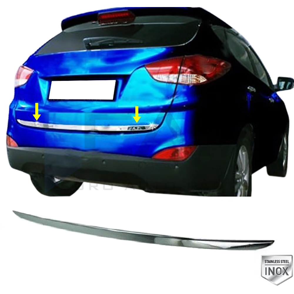 Trunk Lid Trim - Stainless Steel