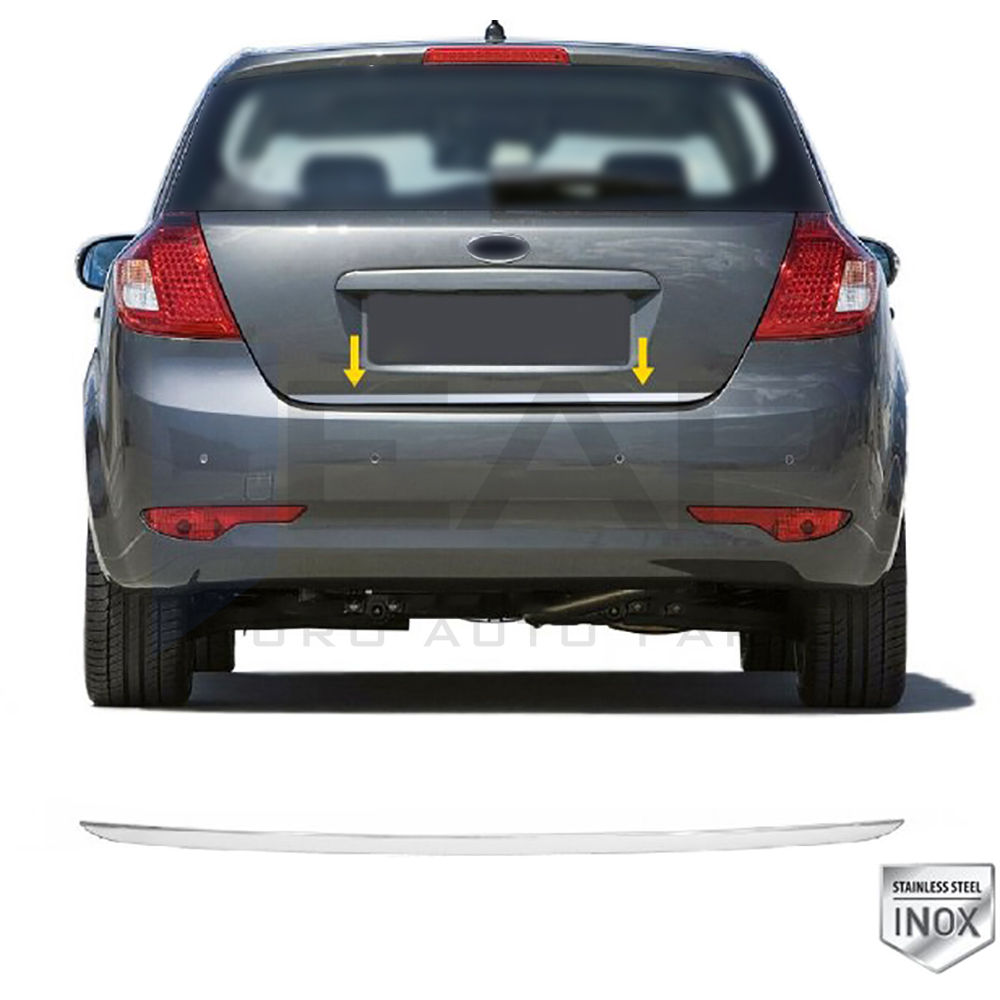 Trunk Lid Trim - Stainless Steel