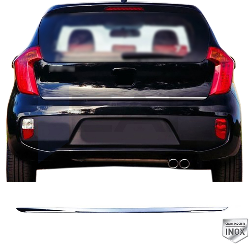Trunk Lid Trim - Stainless Steel