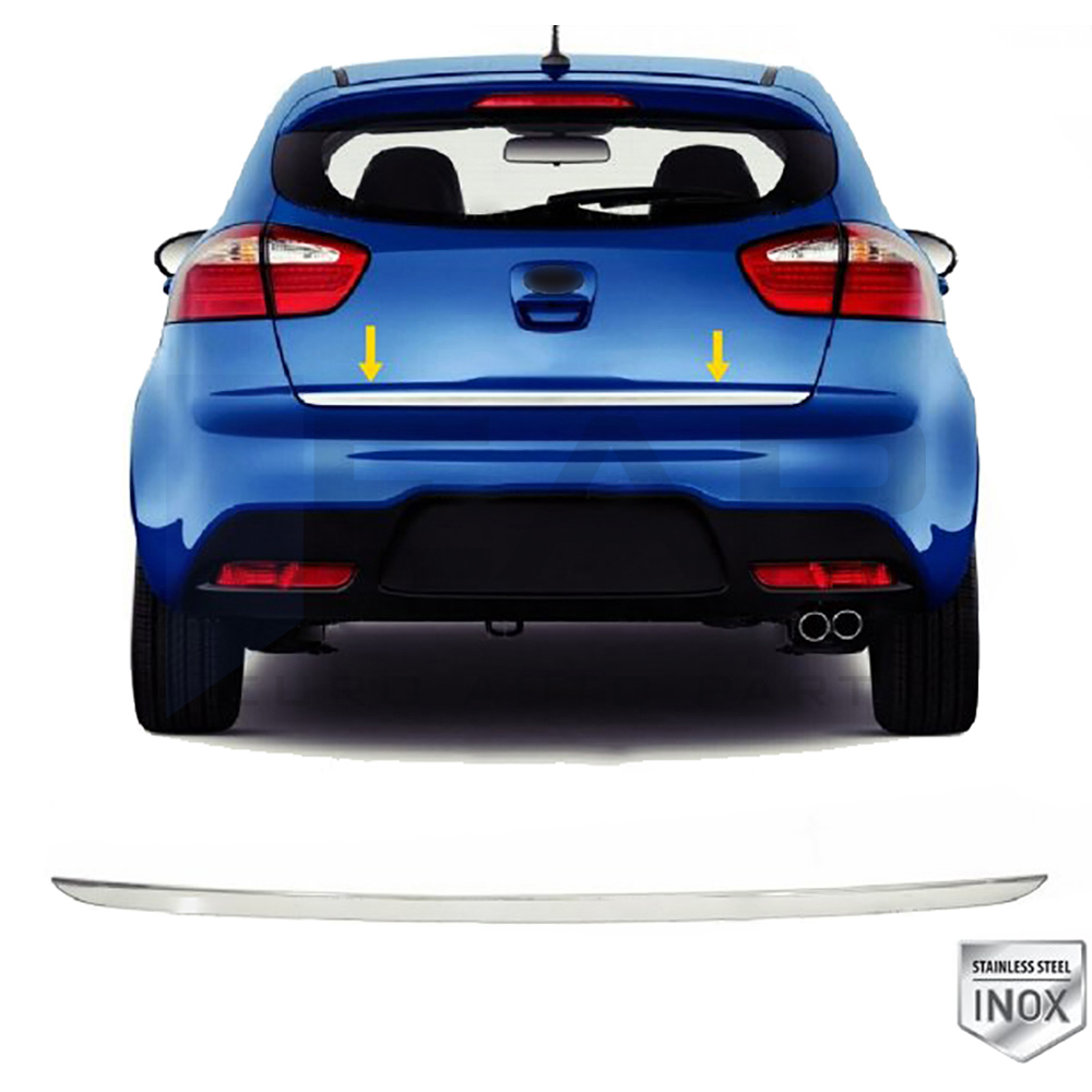Trunk Lid Trim - Stainless Steel