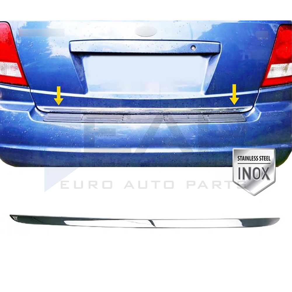 Trunk Lid Trim - Stainless Steel