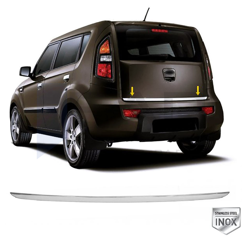 Trunk Lid Trim - Stainless Steel