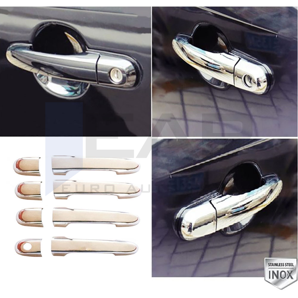 Door Handle Cover - 4 Doors - Stainless Steel