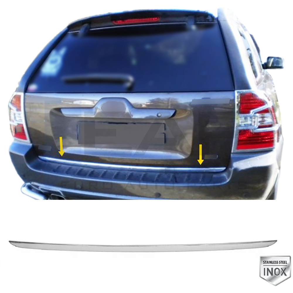 Trunk Lid Trim - Stainless Steel