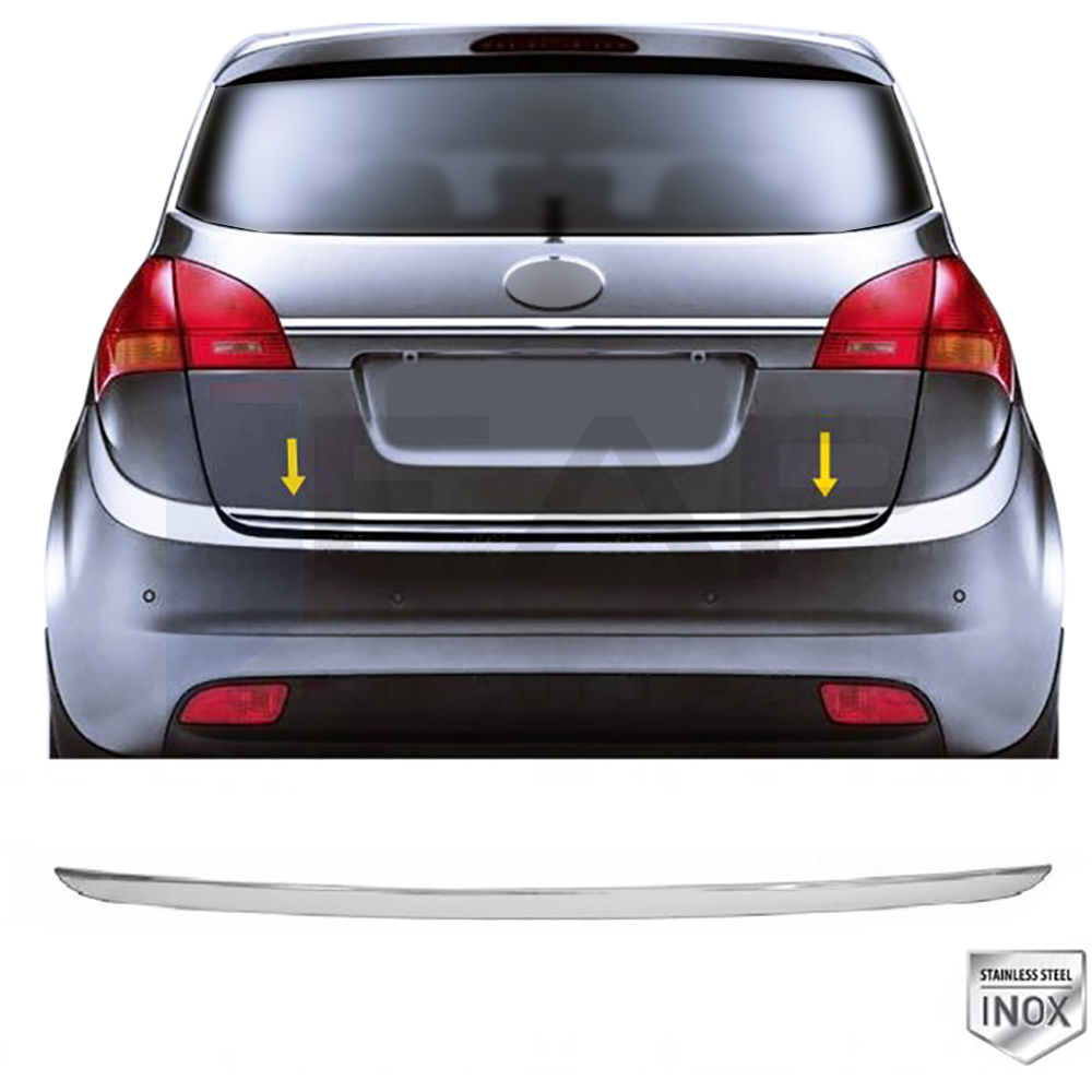 Trunk Lid Trim - Stainless Steel