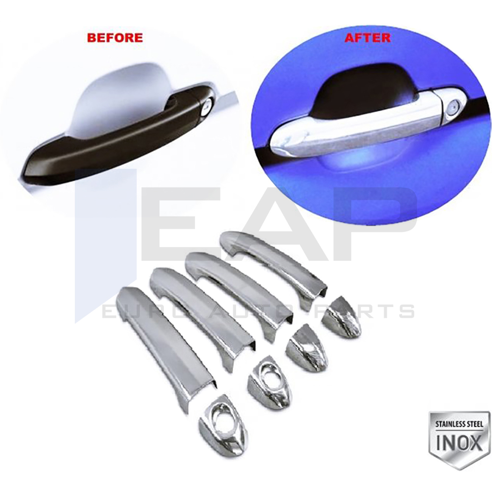 Door Handle Cover - 4 Doors - Stainless Steel