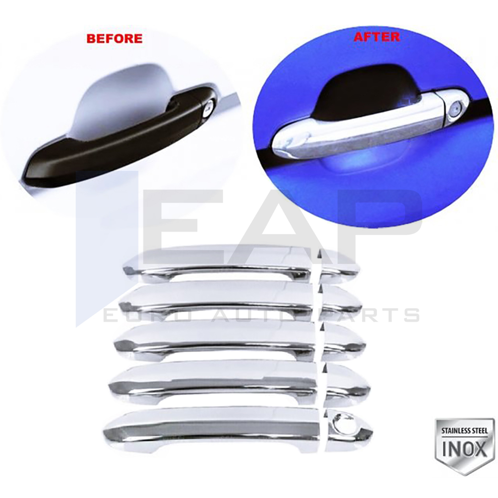 Door Handle Cover (Single Hole) - 5 Doors - Stainless Steel
