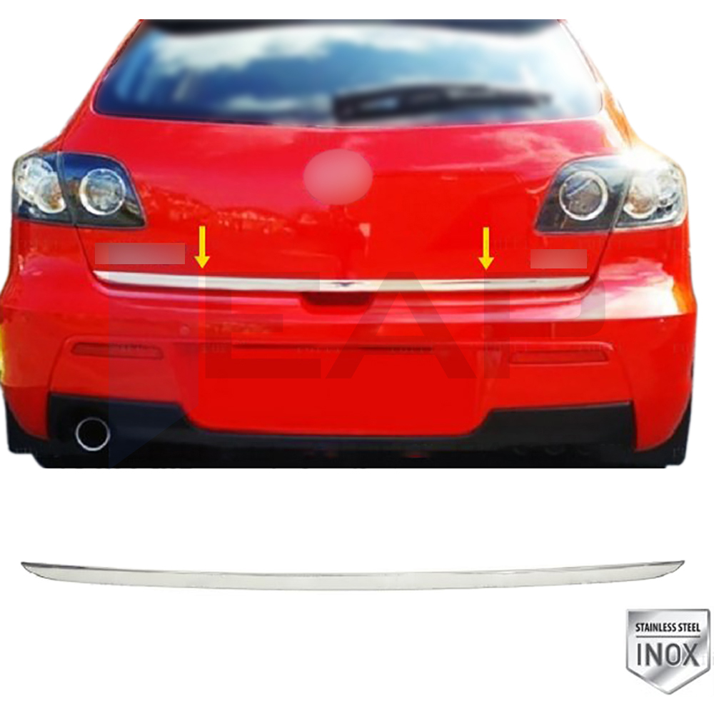 Trunk Lid Trim - Hb - Stainless Steel