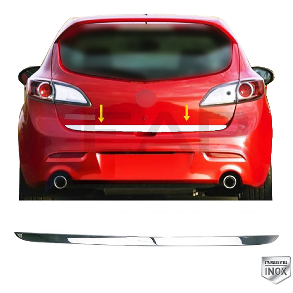 Trunk Lid Trim - Hb - Stainless Steel