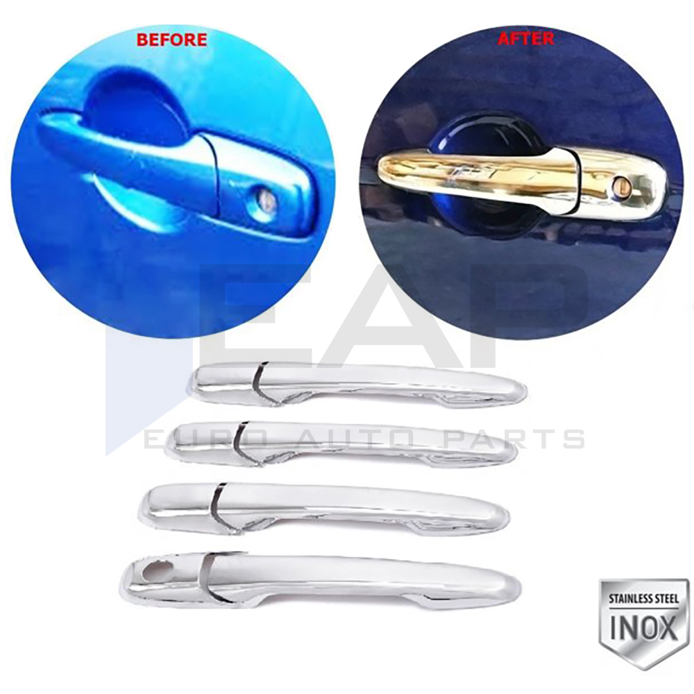 Door Handle Cover - 4 Doors - Stainless Steel
