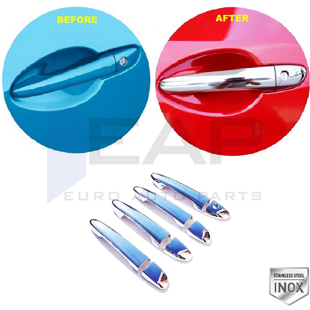 Door Handle Cover - 4 Doors - Stainless Steel