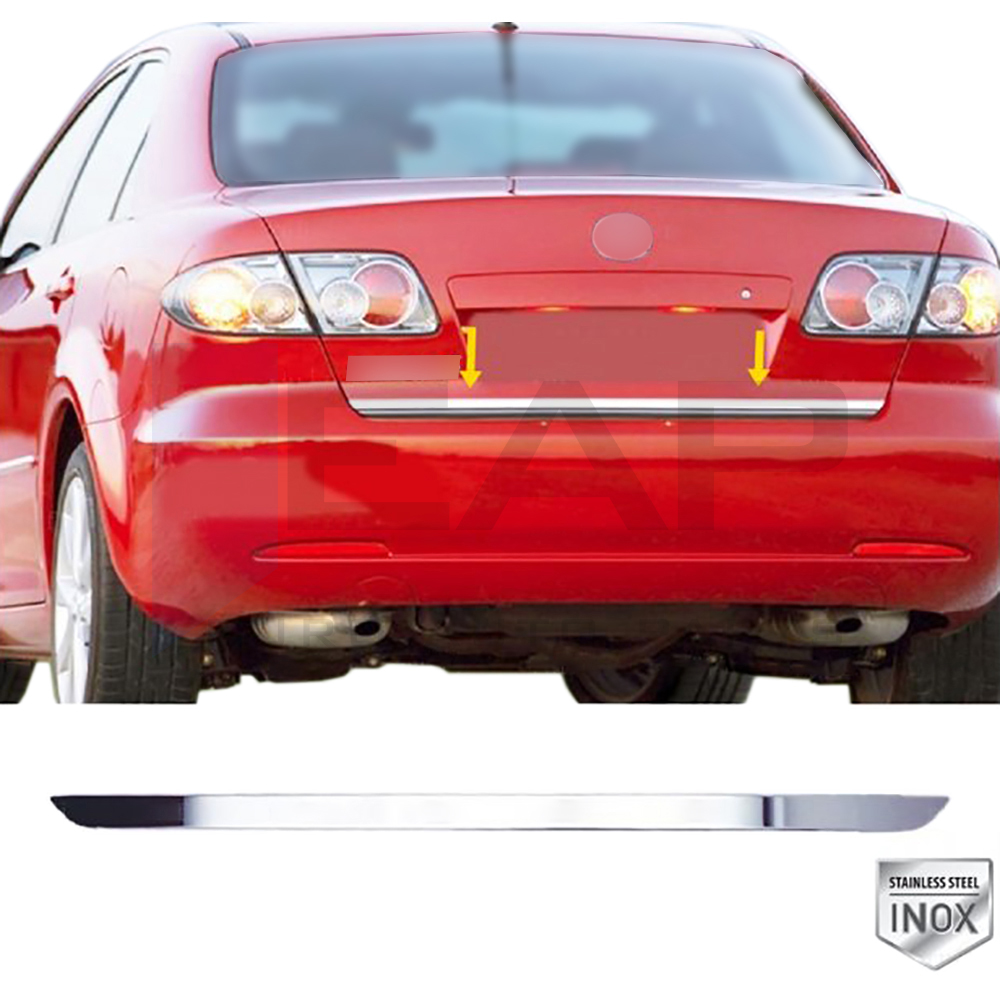 Trunk Lid Trim - Stainless Steel