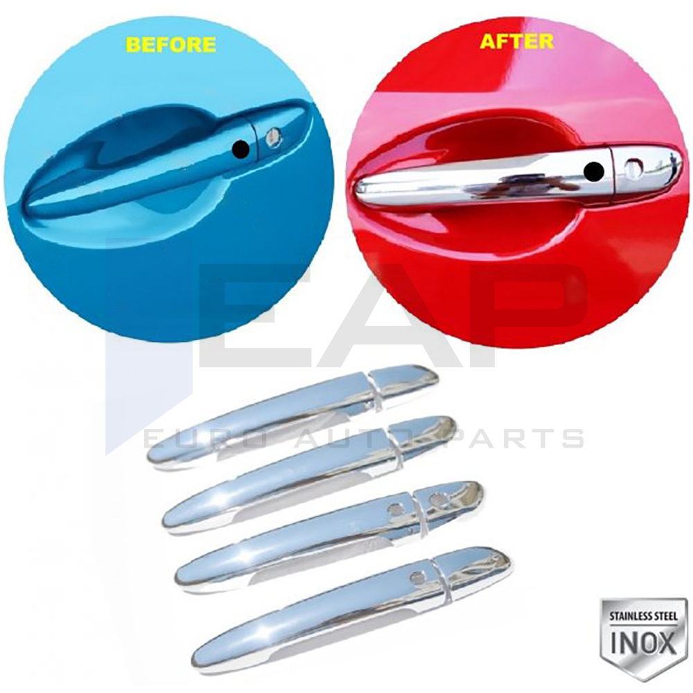 Door Handle Cover (With Sensor) - 4 Doors - Stainless Steel