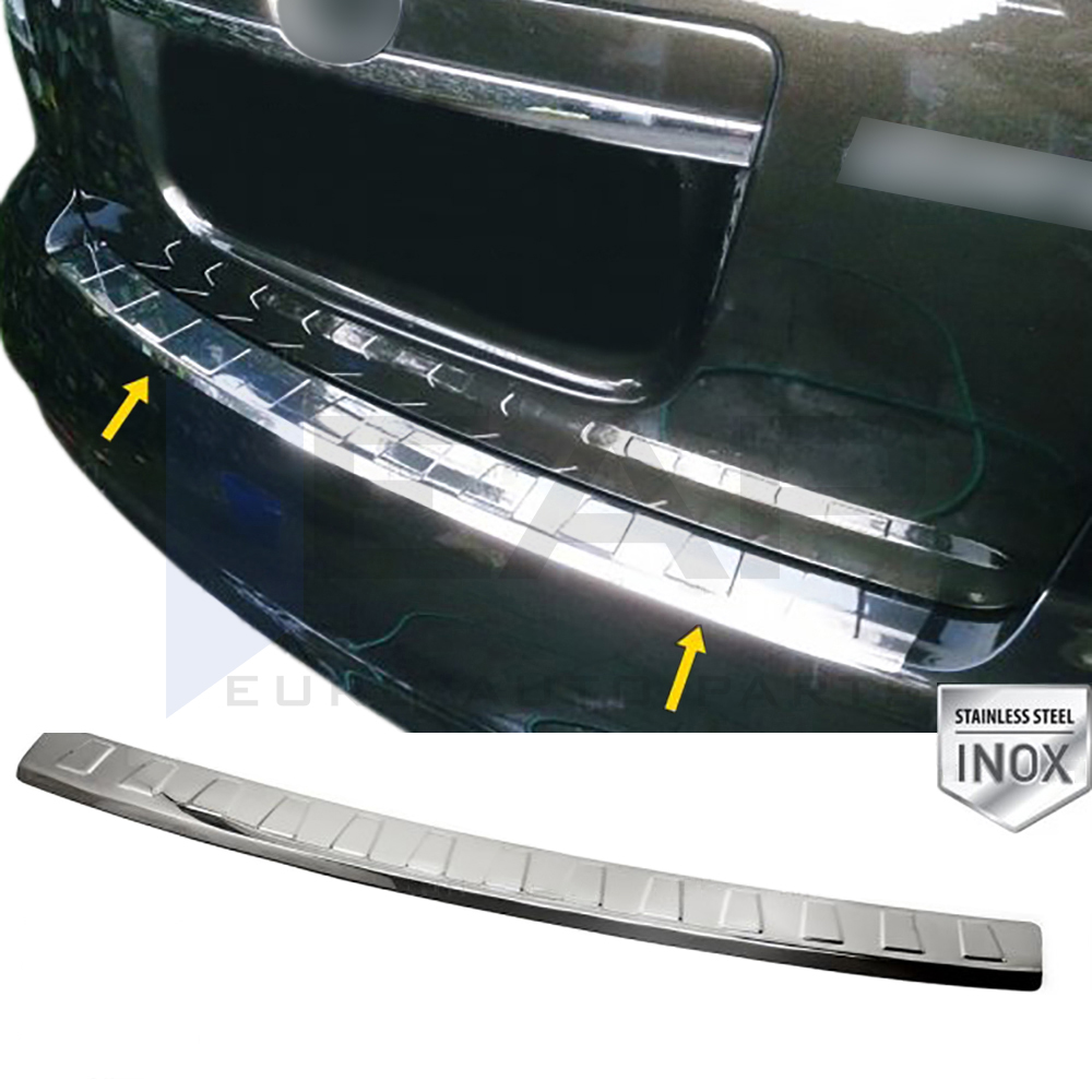 Rear Bumper Protector - Stainless Steel